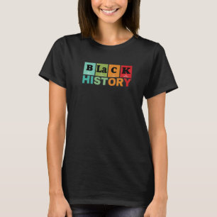 Camiseta História Negra Mês do Orgulho Americano Africano M