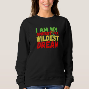 Camiseta História Negra Mês Eu Sou Meu Sonho De Ancestrais