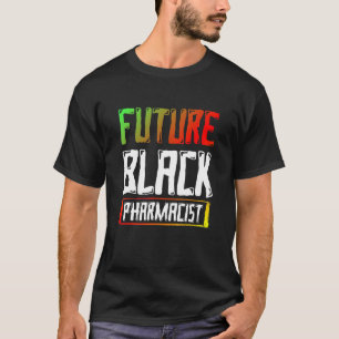 Camiseta História Negra Mês Futuros Farmacêuticos Ame Afric