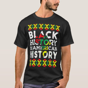 Camiseta História Negra Mês História Negra História America
