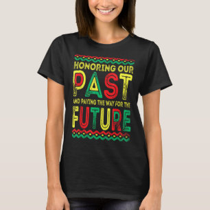 Camiseta História Negra Mês Honrando nosso Passado, Homens