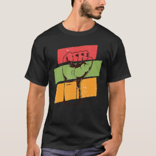 Camiseta História Negra Mês I Orgulho Negra Primeiro-Minist