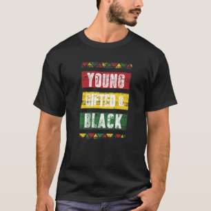 Camiseta História Negra Mês Jovem Ed Africano Afro