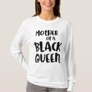 Camiseta História Negra Mês Mãe Rainha Dotada Rapariga