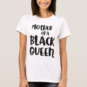 Camiseta História Negra Mês Mãe Rainha Dotada Rapariga