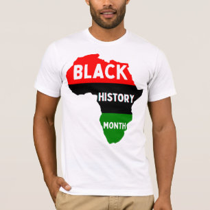 Camiseta História Negra Mês Melanin Rainha Rei África Amor