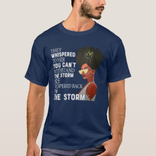 Camiseta História Negra Mês Mulher Africana Afro Eu Sou A