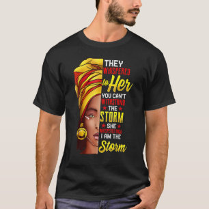 Camiseta História Negra Mês Mulher Africana Afro Eu Sou A R