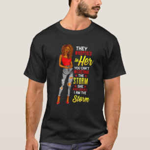 Camiseta História Negra Mês Mulher Africana Afro I Am The S