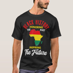 Camiseta História Negra Mês Mulheres Orgulhosas Afro-Americ