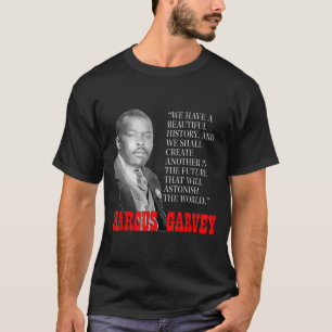 Camiseta História Negra Mês Orgulho Presente Marco Garvey C