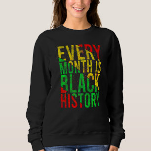Camiseta História Negra Mês Orgulhoso Melanina Negra 3
