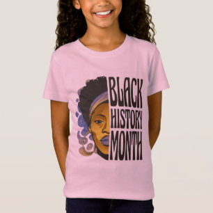 Camiseta História Negra Mês - Rainha da Mulher Melanina