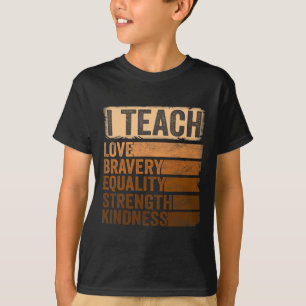 Camiseta História Negra Mês Roupa I Ensinar História Negra