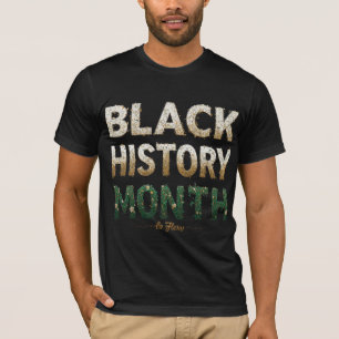 Camiseta História Negra Mês 'Unidade em Cor