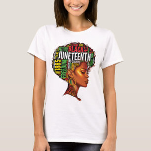 Camiseta História Negra Mulheres de Arte em Palavras Afro R