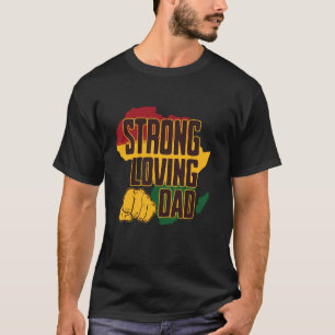 Camiseta História Negra Pai Dia dos Pais Africanos American