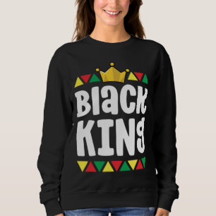 Camiseta História Negra Para Meninos Crianças Rei Africano
