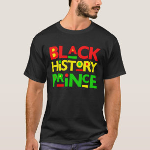 Camiseta História Negra Príncipe Melanino Filho Bruh Brown