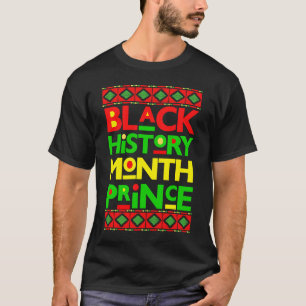 Camiseta História Negra Príncipe Melanino Filho Bruh Brown
