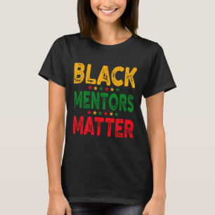 Camiseta História Negra Problema dos Mentores Africanos