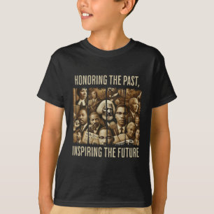 Camiseta História Negra Raízes Africanas Honrando o Passado