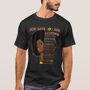 Camiseta HISTÓRIA NEGRA VERSA bíblia MÊS Legal BLM Melanina