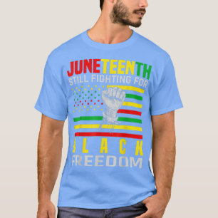 Camiseta História Preta do Orgulho Negro da Sétima Liberdad