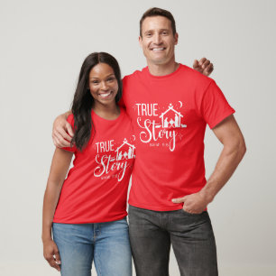 Camiseta História verdadeira Isaiah 9:6 Escritura de Bíblia