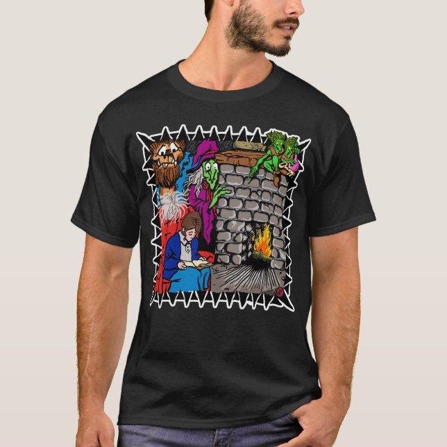 CAMISETA HISTÓRIAS ASSUSTADORAS! (Frente)