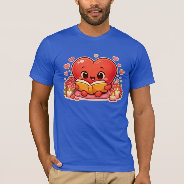 Camiseta Histórias de Amor Começam Dentro do Coração (Frente)