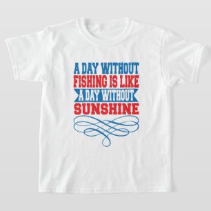 Camiseta Histórias de peixes engraçadas palavras arte