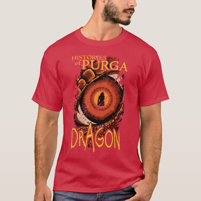 Camiseta Histórias de Purga - TShirt do dragão (Frente)