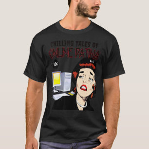 Camiseta Histórias de Refrigeração Online do Namorando Vint