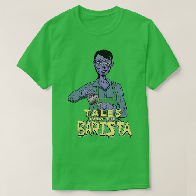 Camiseta Histórias Do Barista (Frente do Design)