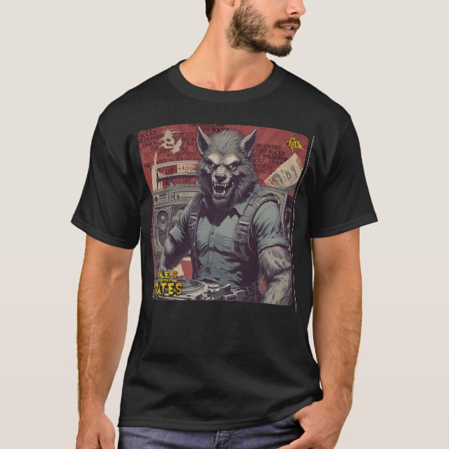 Camiseta Histórias Do Crate Vol 3 WOLFMAN 2 (Frente)