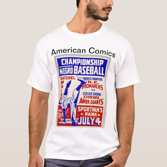 Camiseta Histórias em quadrinhos americanas (Frente)