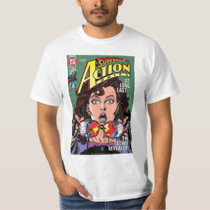 Camiseta Histórias em quadrinhos de ação nº 662 fev 91