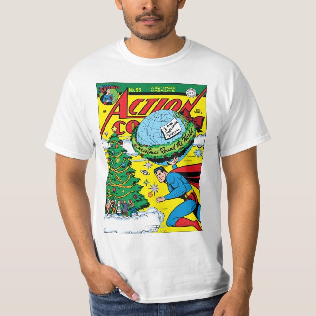 Camiseta Histórias em quadrinhos de ação nº 93 (Frente)