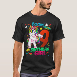 Camiseta histórias em quadrinhos De Aniversário Com 9 Anos