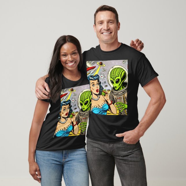 Camiseta Histórias em quadrinhos de Ficção Científica da Al (Unissex)
