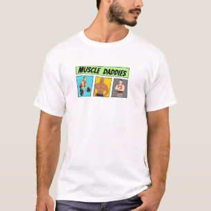 Camiseta Histórias em quadrinhos de Pais musculares