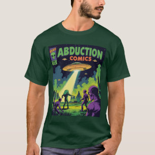 Camiseta Histórias em quadrinhos de rapto: Uma Aventura Sci