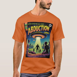 Camiseta Histórias em quadrinhos de rapto: Uma Aventura Sci