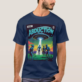 Camiseta Histórias em quadrinhos de rapto: Uma Aventura Sci