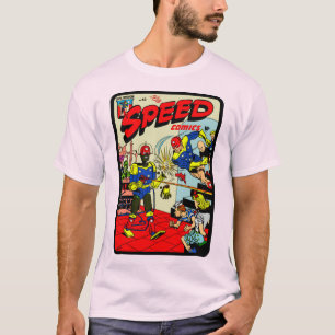 Camiseta Histórias em quadrinhos de velocidade Clá