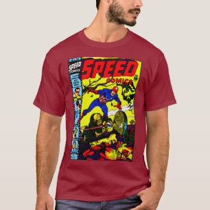 Camiseta Histórias em quadrinhos de velocidade Clá