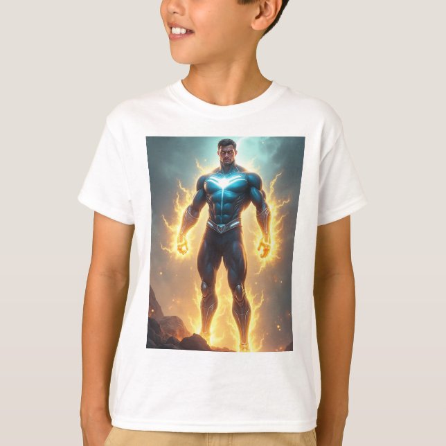 Camiseta Histórias em quadrinhos Oficiais do DC - Tee Super (Frente)