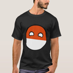 Camiseta Histórias em quadrinhos Polandball Countrybolas
