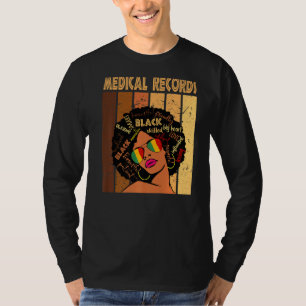 Camiseta Histórias médicas afro-americanas